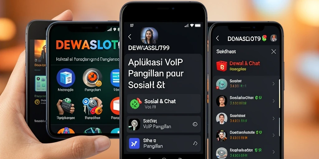 Antarmuka DEWASLOT99 yang ramah pengguna untuk panggilan VoIP.